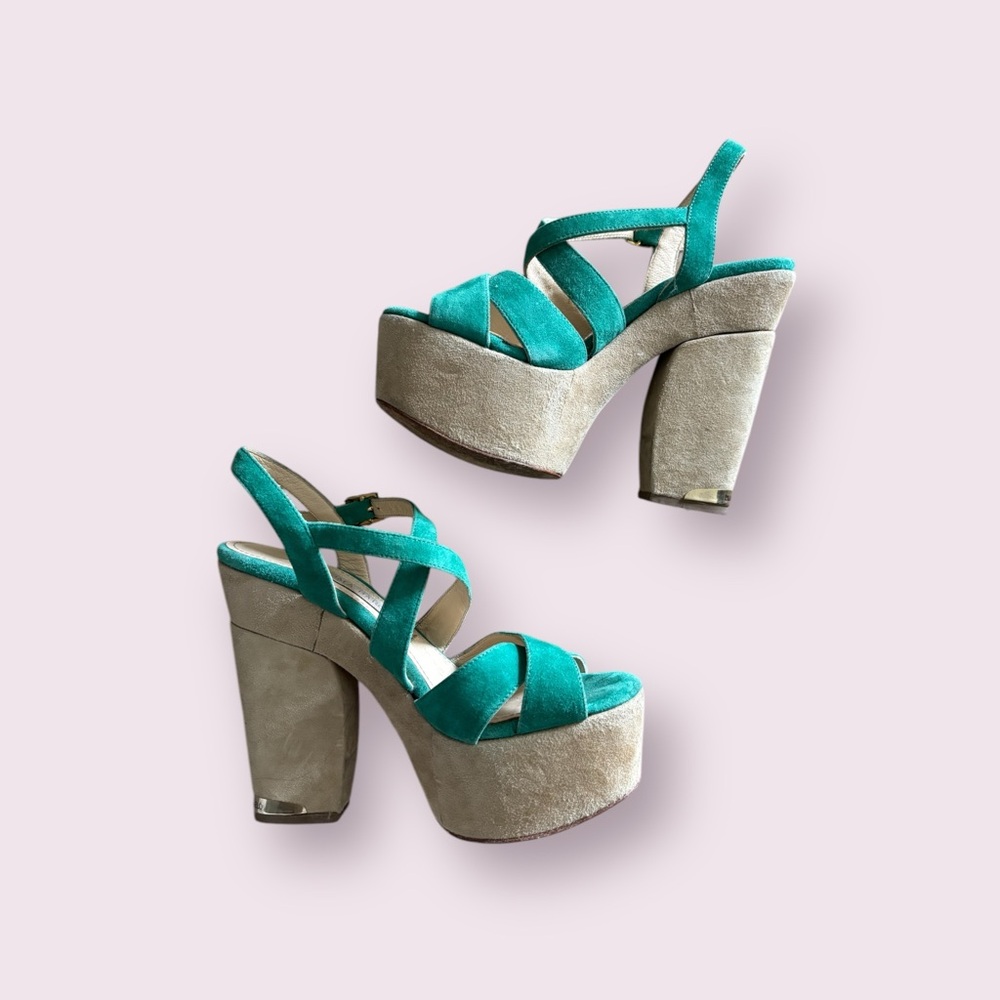 Paloma Barceló strappy platform heels